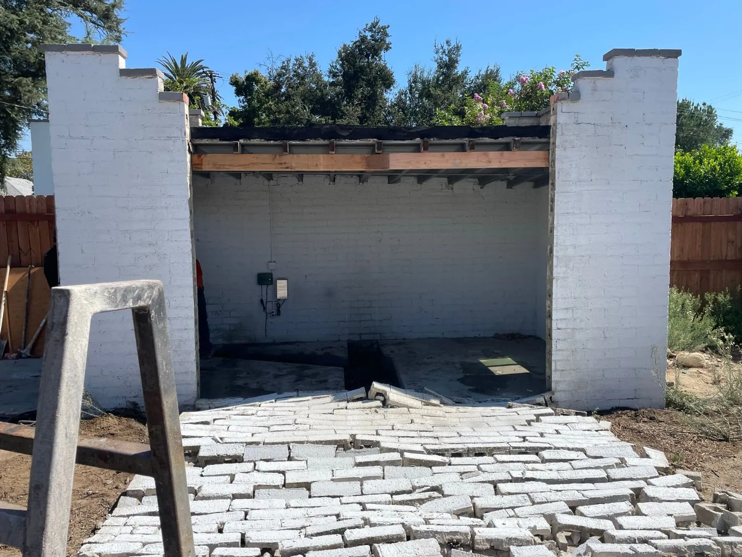 Block Wall Removal